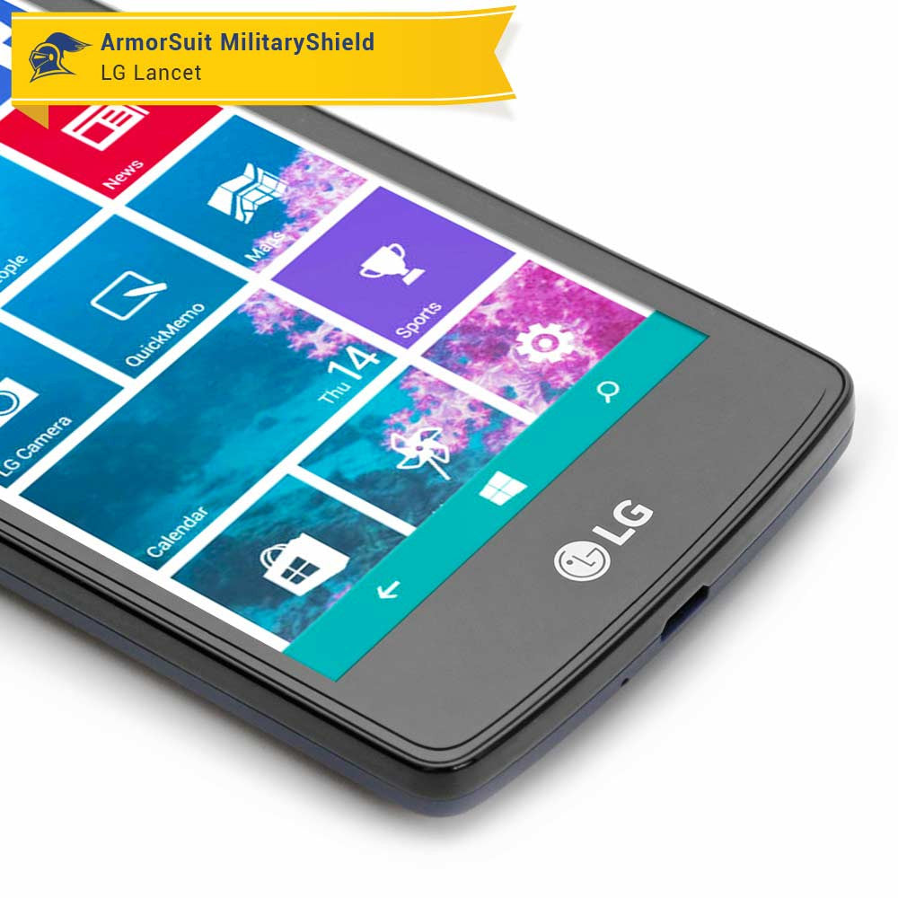 [2 Pack] LG Lancet Screen Protector (Case-Friendly)