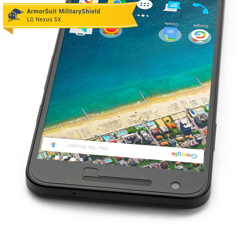 [2 Pack] LG Nexus 5X Screen Protector (Case-Friendly)