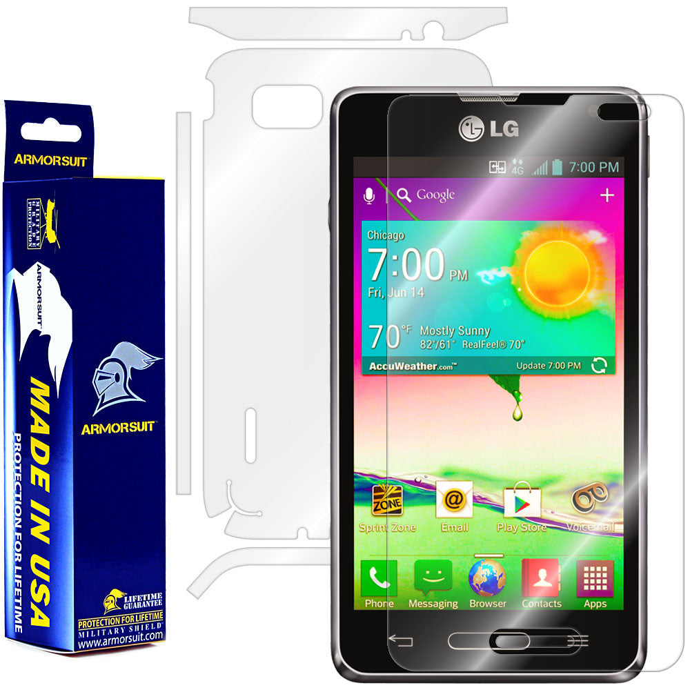 LG Optimus F3 (LS720 / VM720) (Virgin Mobile / Sprint) Full Body Skin Protector