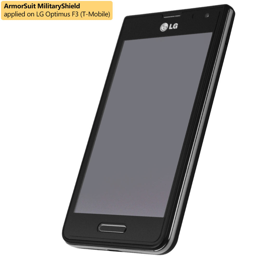 [2-Pack] LG Optimus F3 (MS659) (MetroPCS / T-Mobile) Screen Protector (Case Friendly)