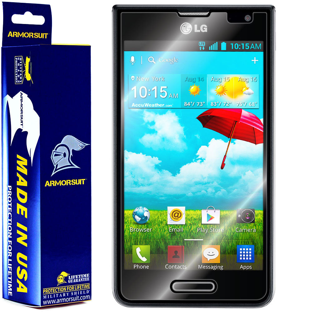 [2-Pack] LG Optimus F3 (MS659) (MetroPCS / T-Mobile) Screen Protector (Case Friendly)