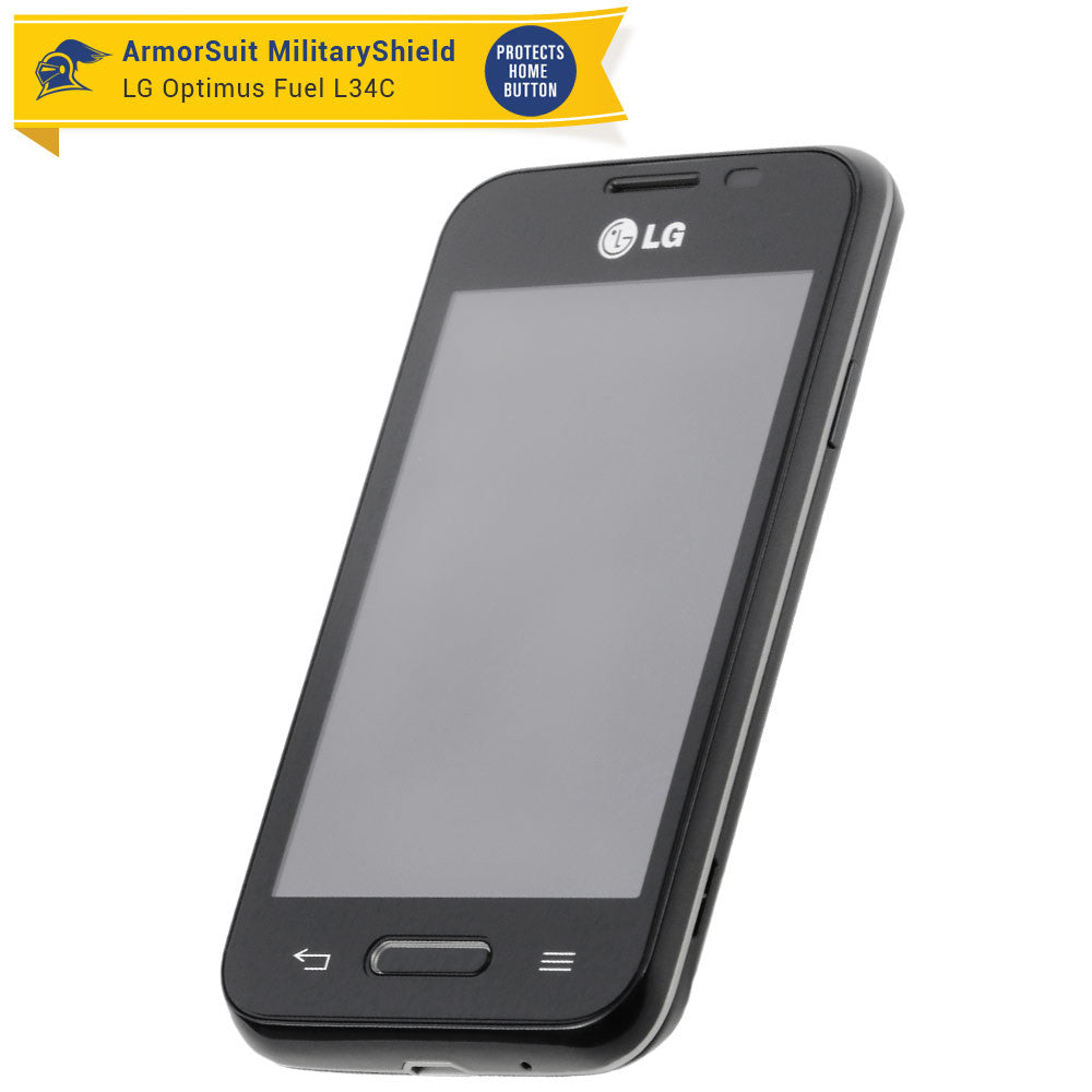 [2 Pack] LG Optimus Fuel L34C Screen Protector