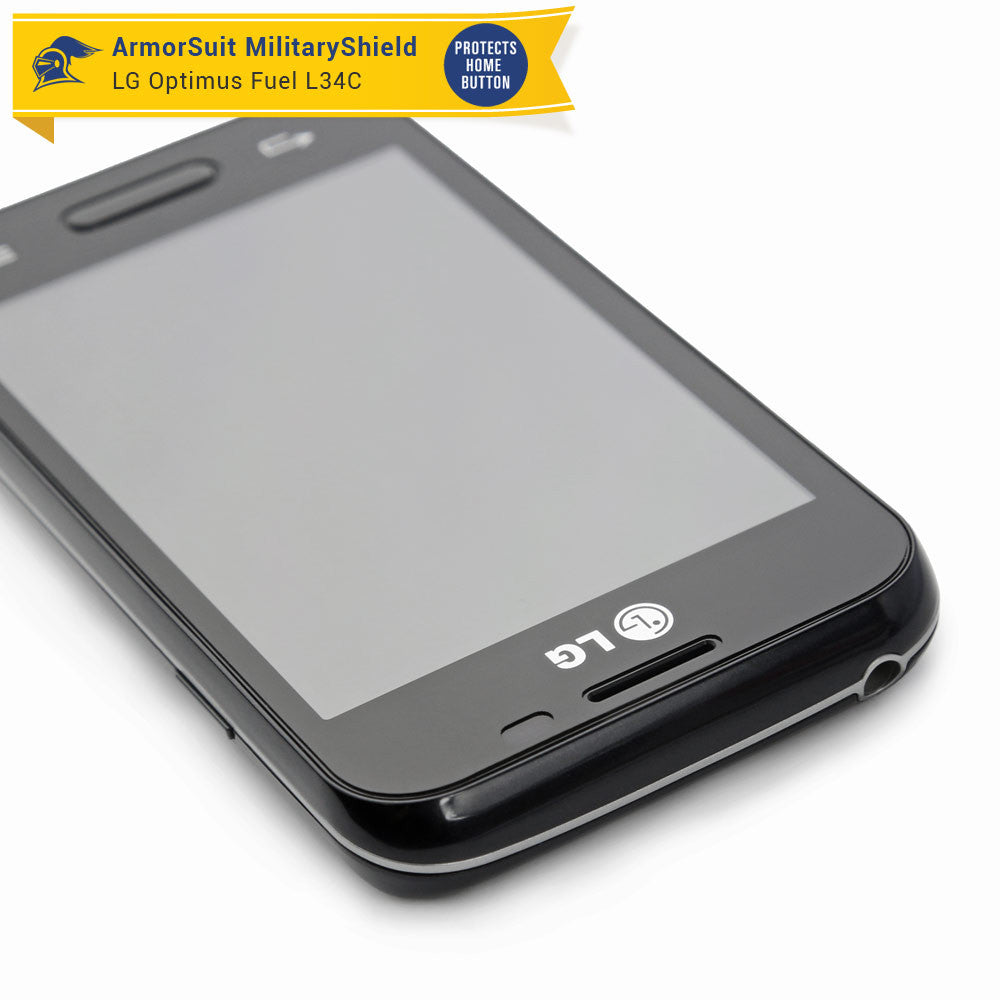 [2 Pack] LG Optimus Fuel L34C Screen Protector