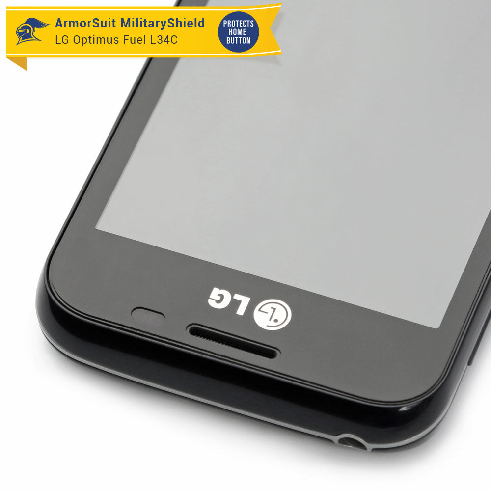 [2 Pack] LG Optimus Fuel L34C Screen Protector