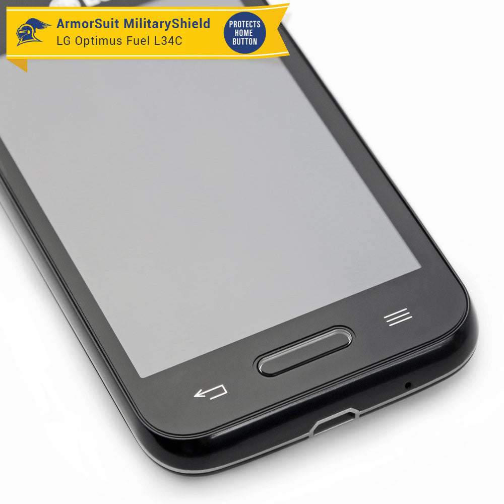 [2 Pack] LG Optimus Fuel L34C Screen Protector
