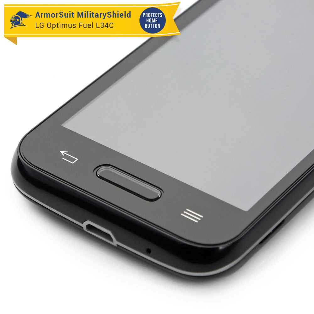 [2 Pack] LG Optimus Fuel L34C Screen Protector