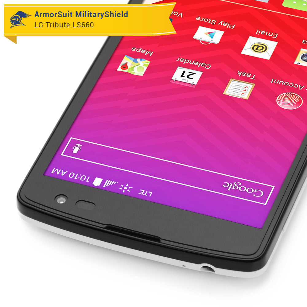 [2 Pack] LG Tribute LS660 Screen Protector (Case-Friendly)