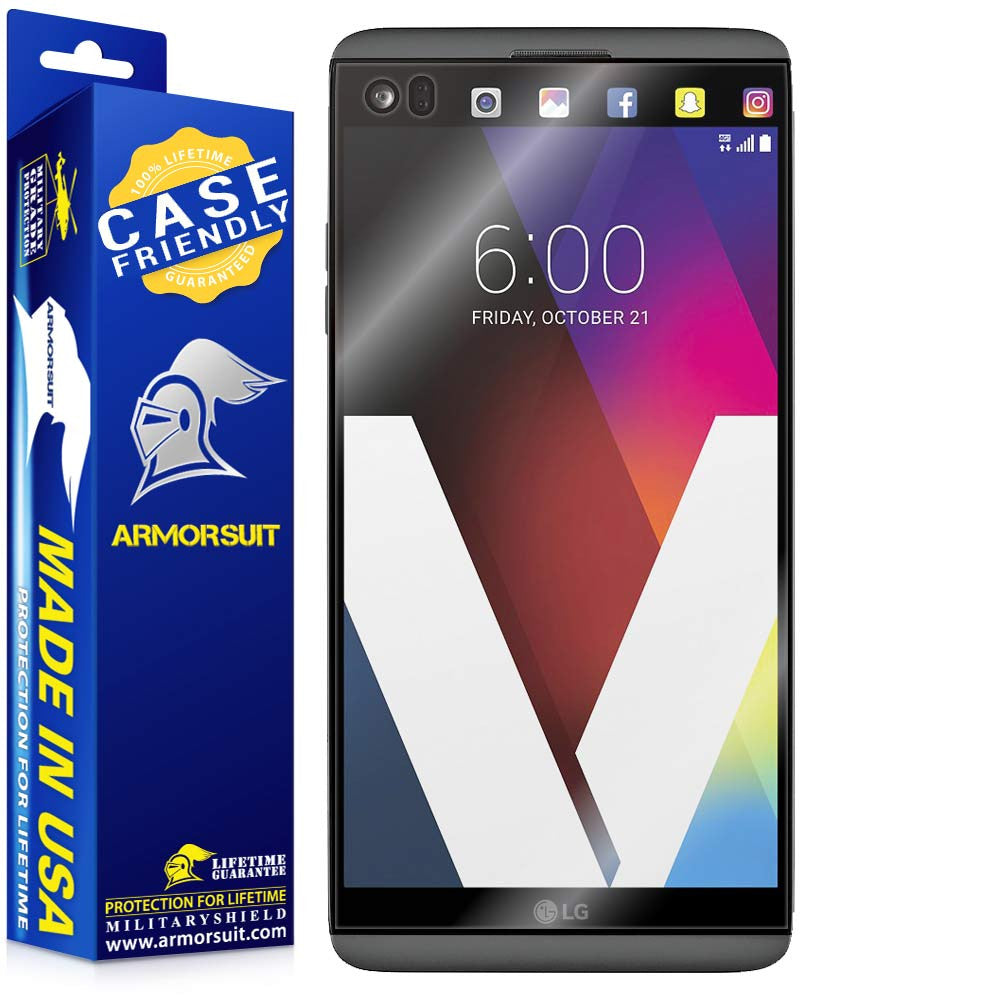 [2 Pack] LG V20 Case-Friendly Screen Protector