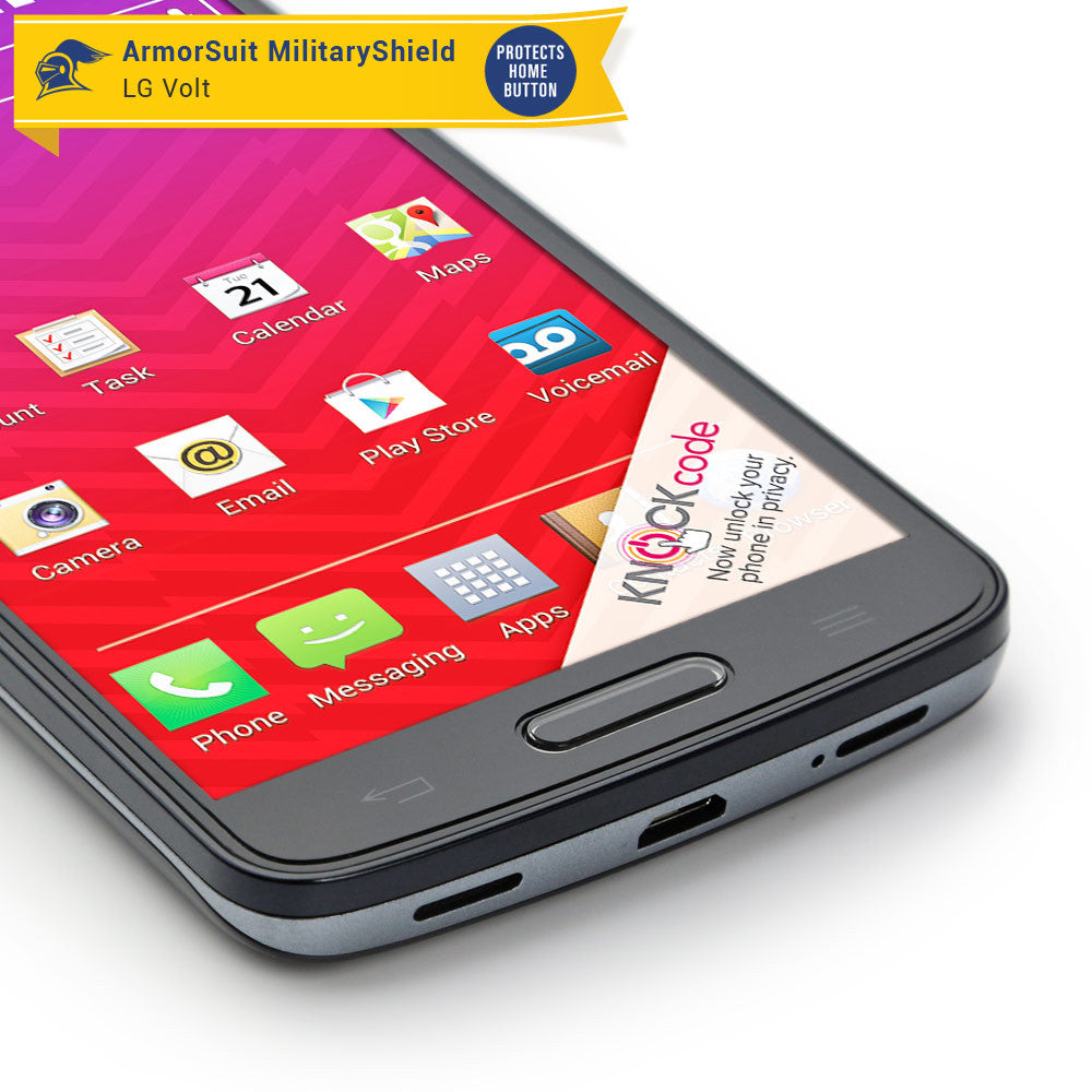[2 Pack] LG Volt Screen Protector (Case-Friendly)