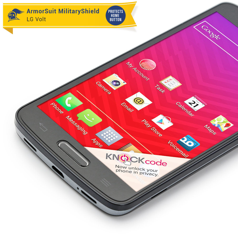 [2 Pack] LG Volt Screen Protector (Case-Friendly)
