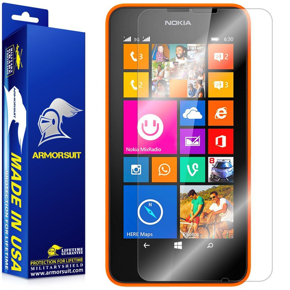 [2 Pack] Nokia Lumia 630 / 635 Screen Protector [Case Friendly]