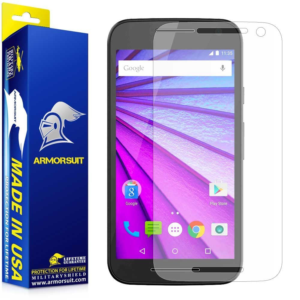 [2 Pack] Motorola Moto G (3rd Generation 2015) Anti-Glare (Matte) Screen Protector