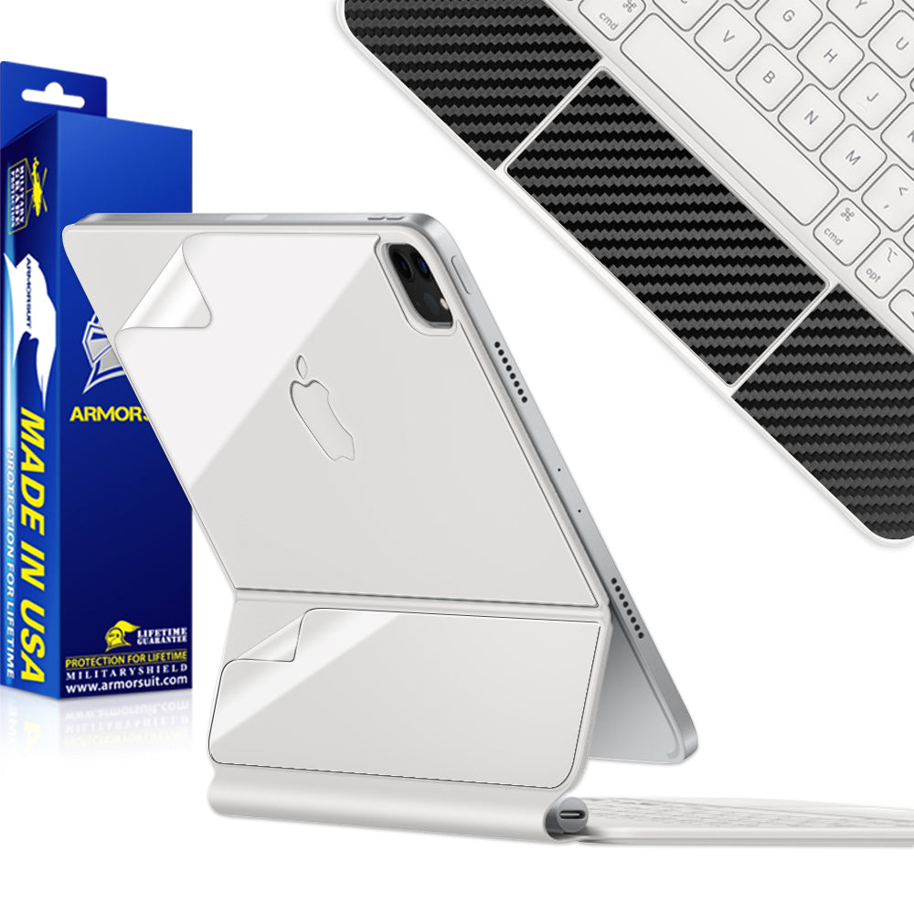 ArmorSuit Full Body Skin + Black Carbon Fiber Film for Magic Keyboard