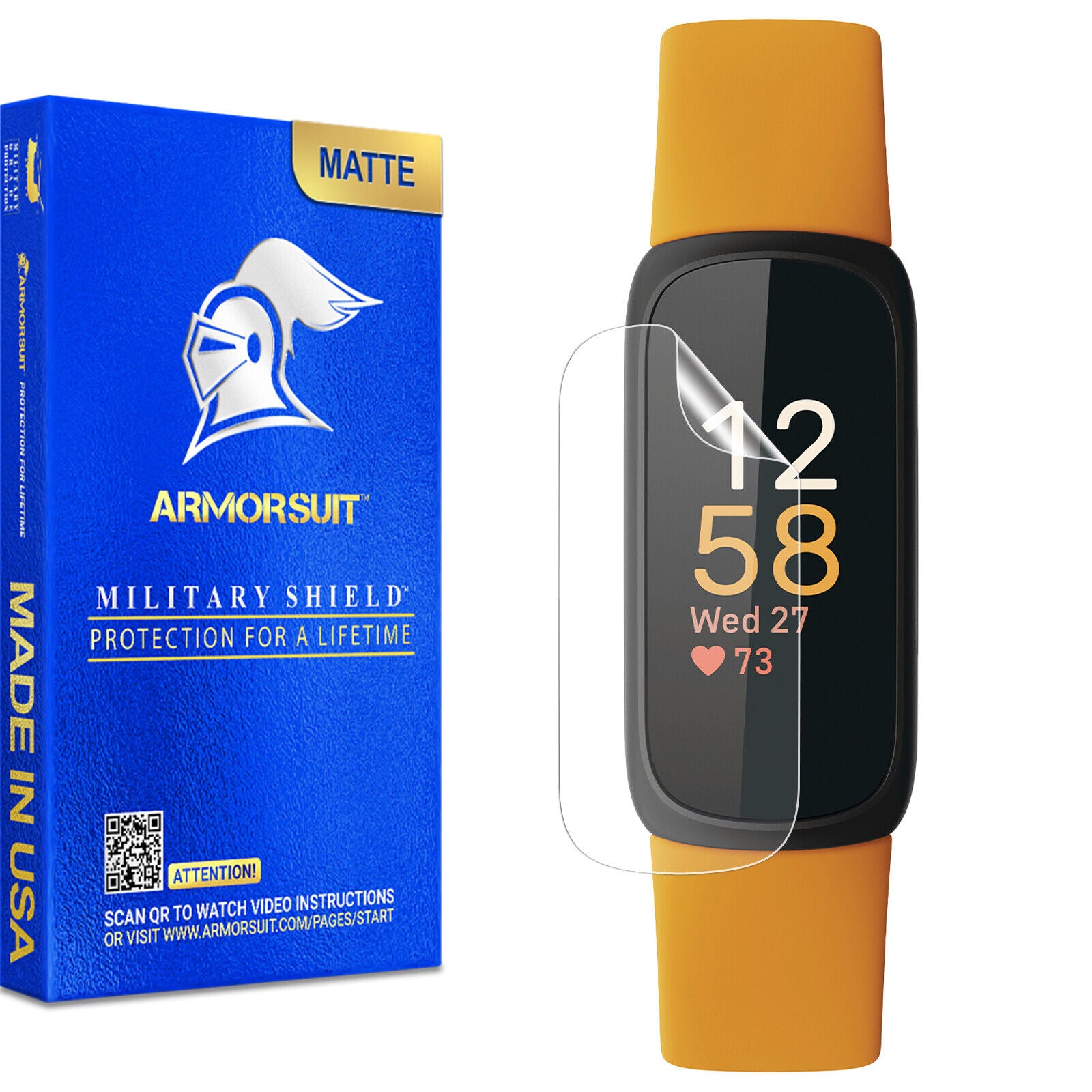 ArmorSuit MilitaryShield Screen Protector for Fitbit Inspire 3