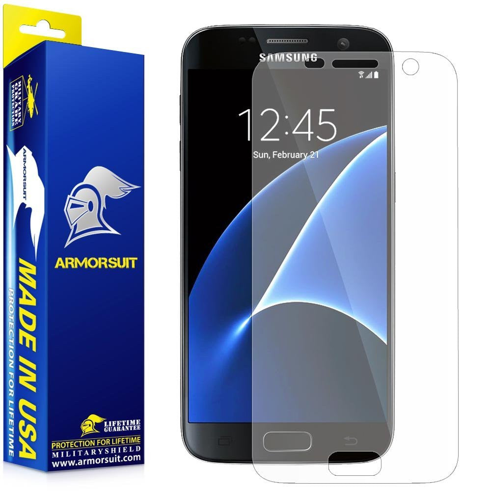 [2-Pack] Samsung Galaxy S7 Plus Anti-Glare (Matte) Screen Protector [Full Screen Coverage]