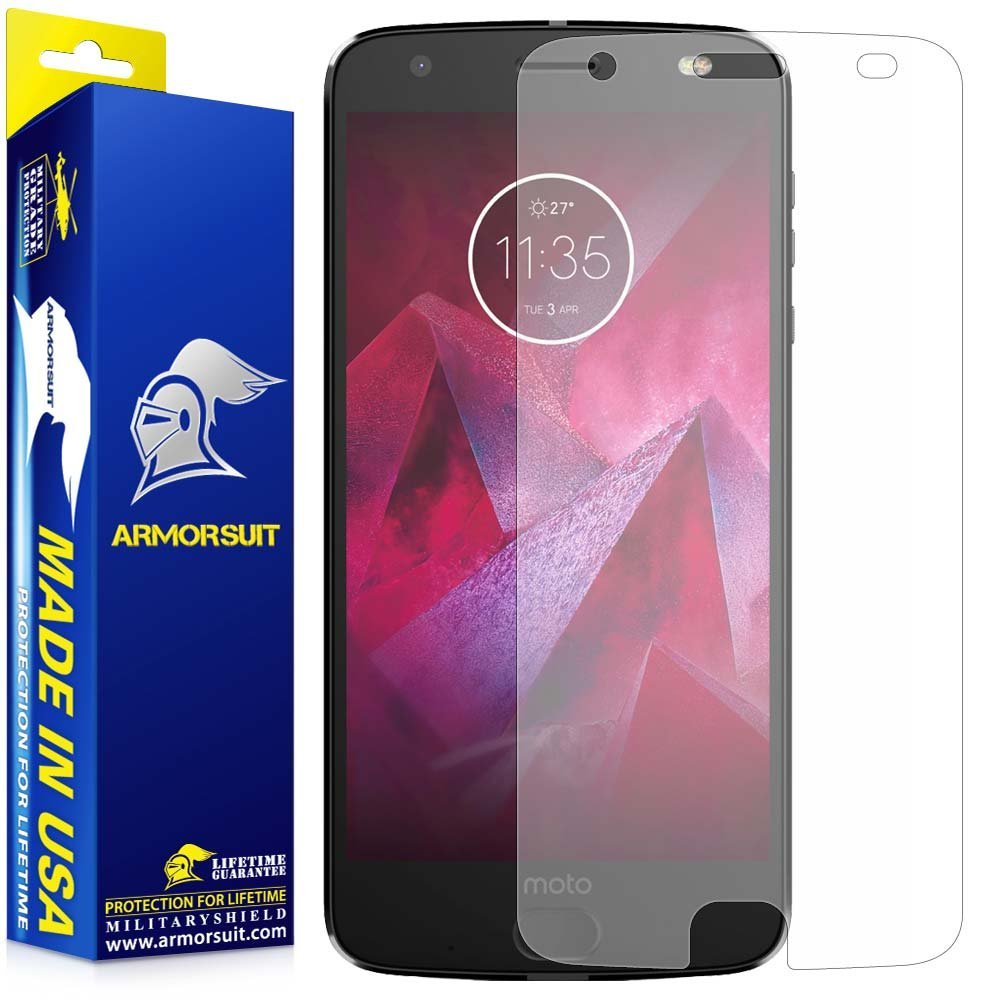 [2 Pack] Motorola Moto Z2 Force Anti-Glare (Matte) Screen Protector