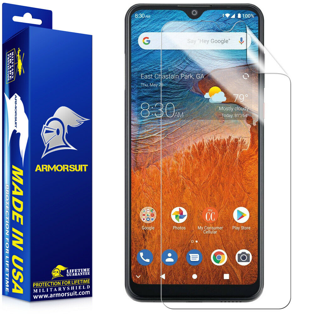 [2-Pack] ArmorSuit MilitaryShield Max Coverage Clear Screen Protector for ZTE Z Max 10 z6250