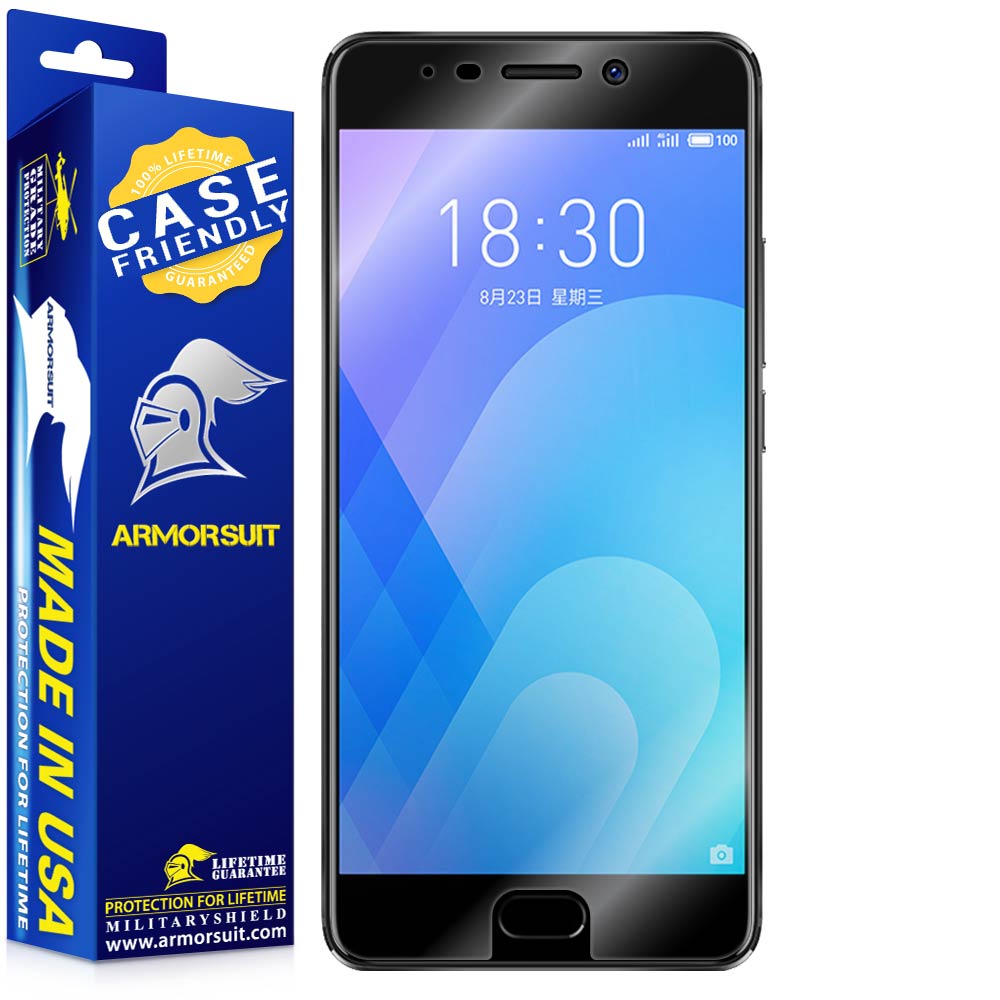 [2 Pack] Meizu M6 Note Case Friendly Screen Protector