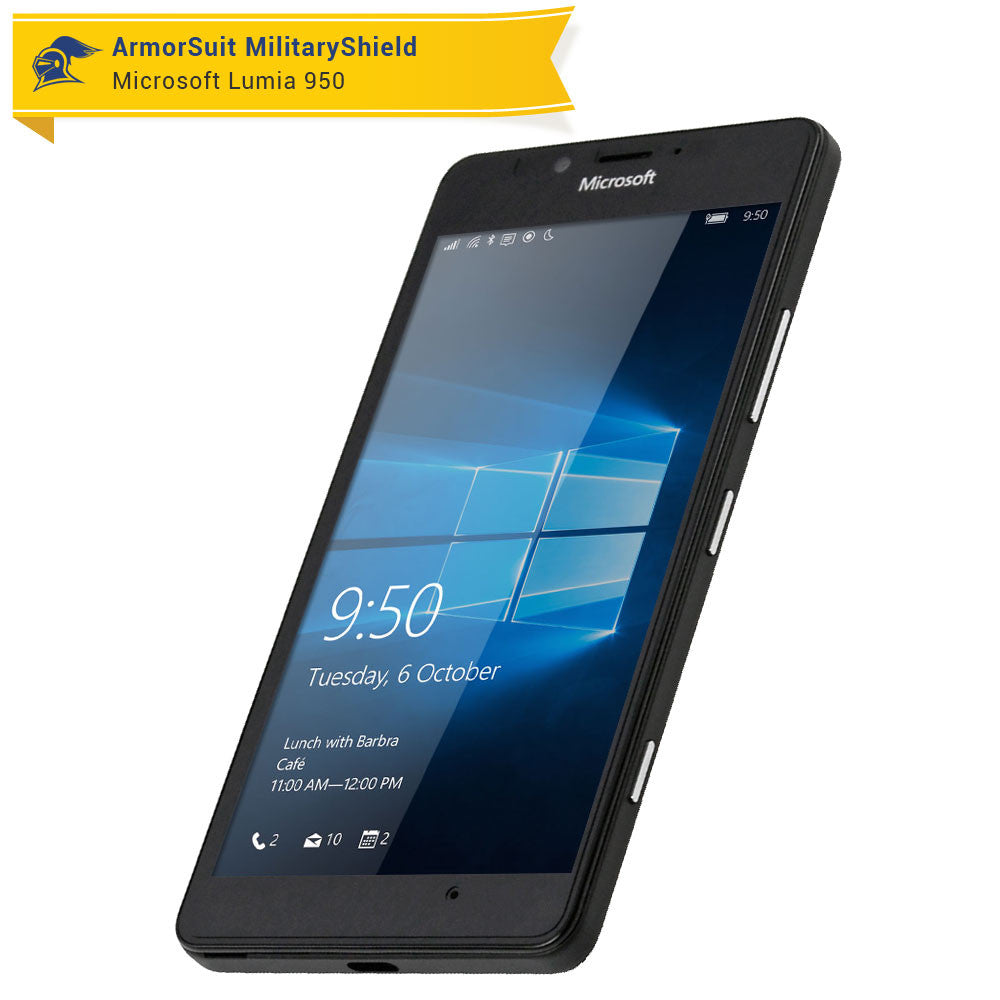 [2 Pack] Microsoft Lumia 950 Screen Protector (Case Friendly)