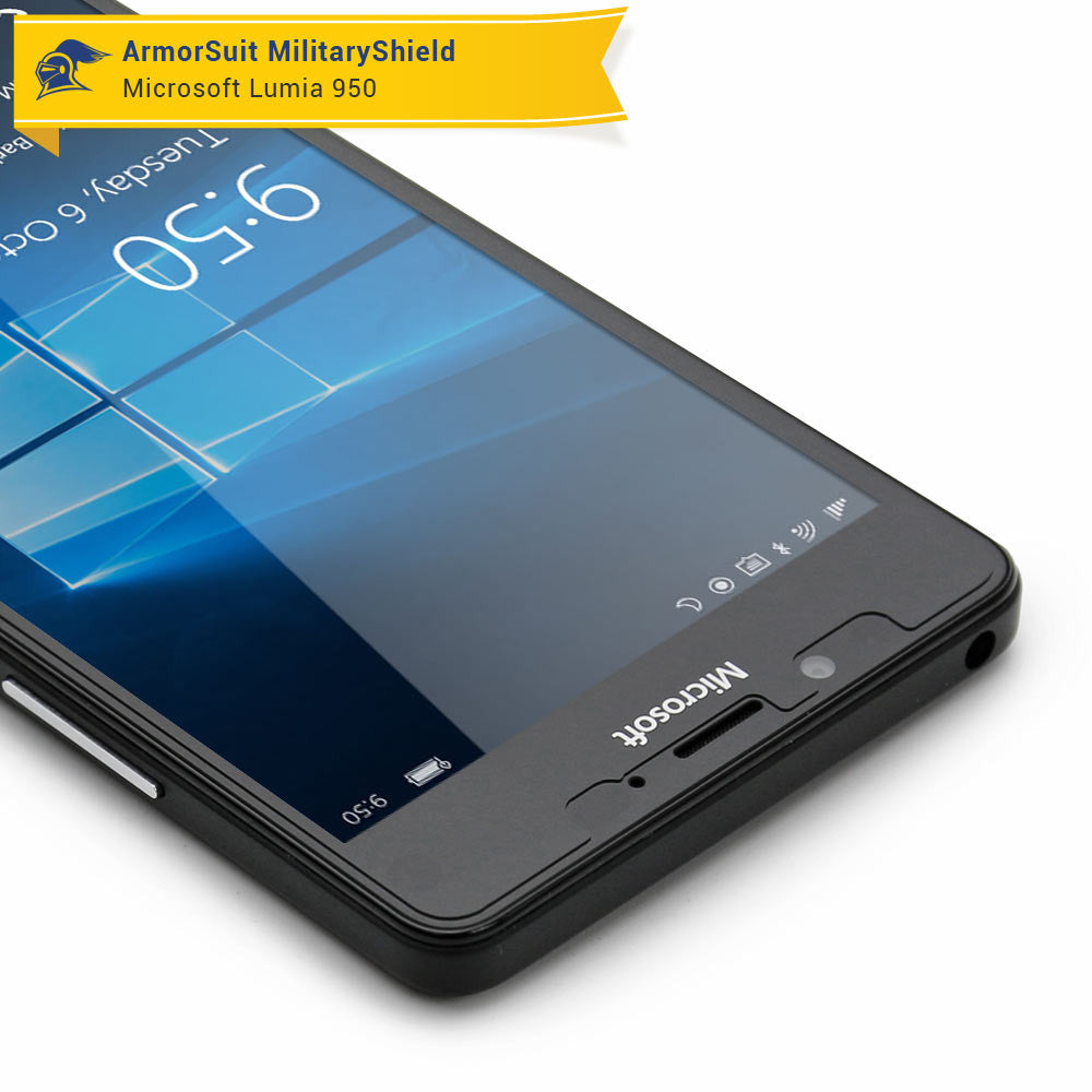 [2 Pack] Microsoft Lumia 950 Screen Protector (Case Friendly)