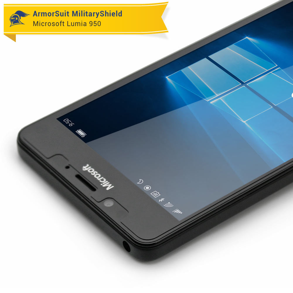 [2 Pack] Microsoft Lumia 950 Screen Protector (Case Friendly)