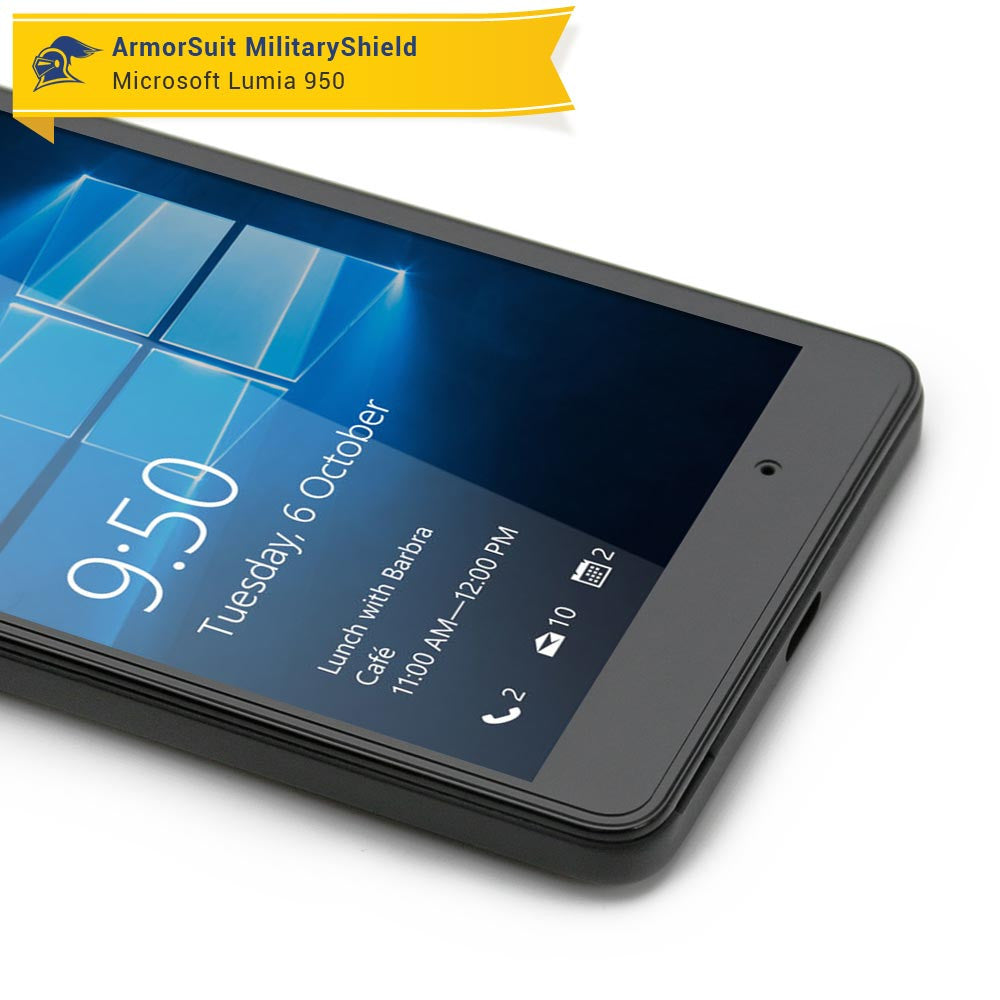 [2 Pack] Microsoft Lumia 950 Screen Protector (Case Friendly)