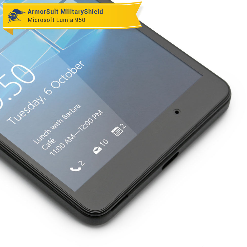 [2 Pack] Microsoft Lumia 950 Anti-Glare (Matte) Screen Protector