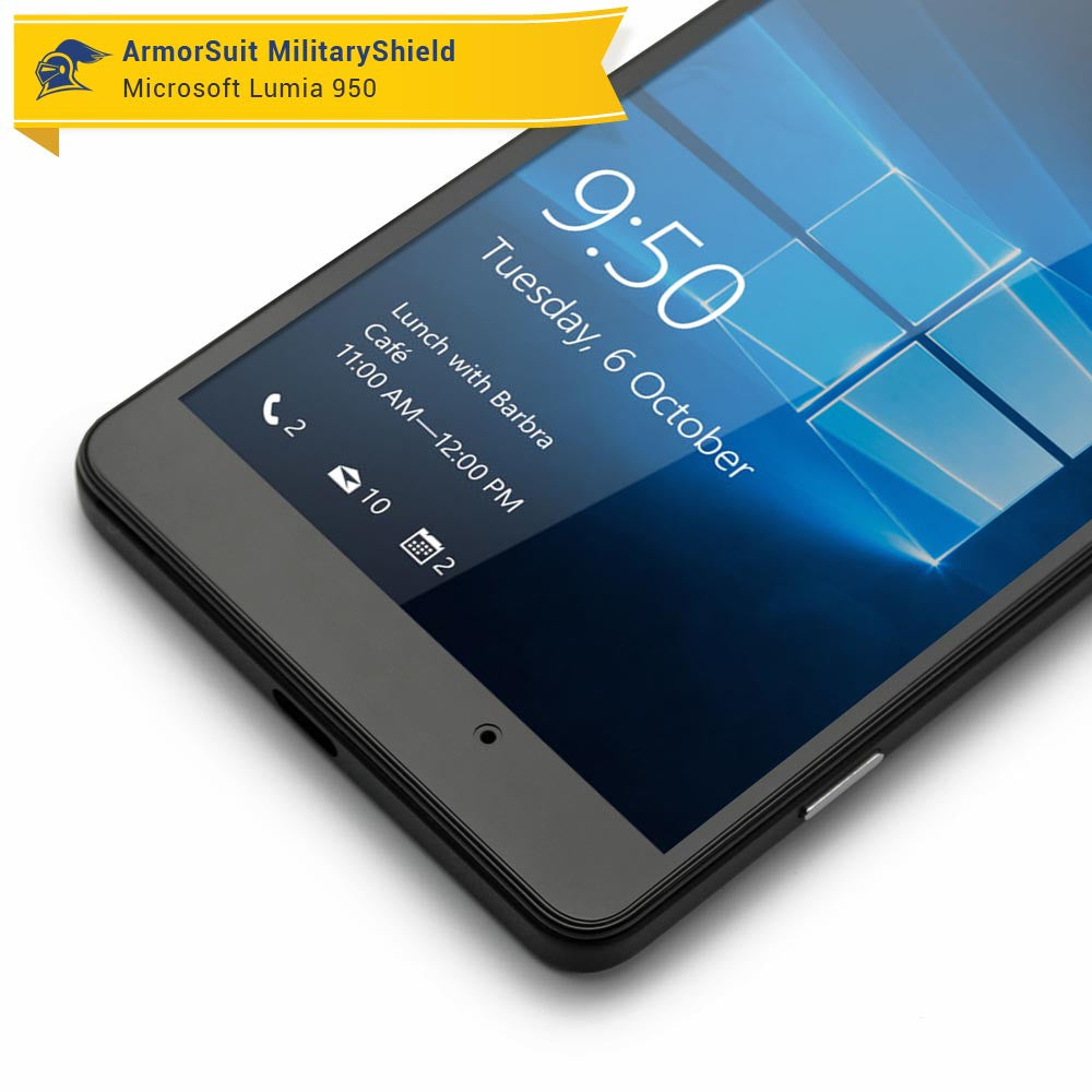 [2 Pack] Microsoft Lumia 950 Screen Protector