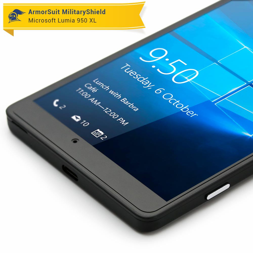 [2 Pack] Microsoft Lumia 950 XL Screen Protector (Case Friendly)