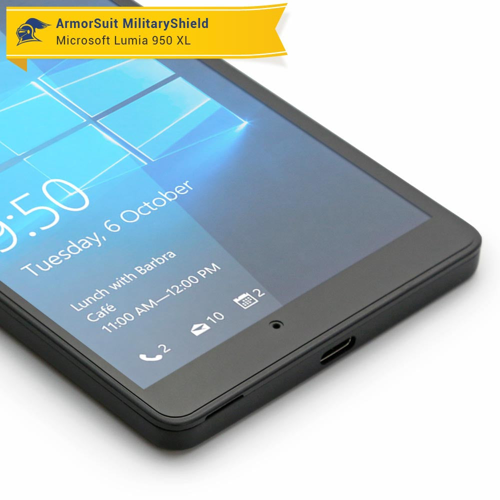 [2 Pack] Microsoft Lumia 950 XL Anti-Glare (Matte) Screen Protector