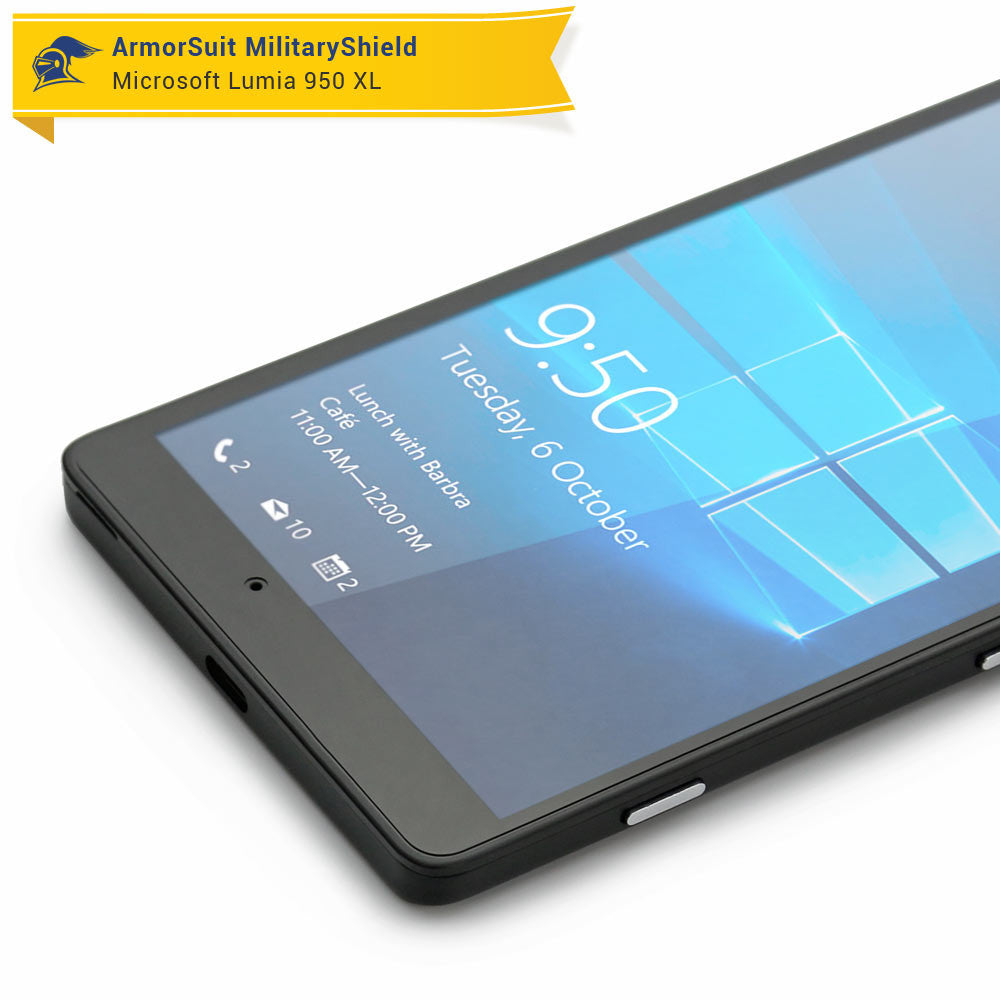 [2 Pack] Microsoft Lumia 950 XL Anti-Glare (Matte) Screen Protector