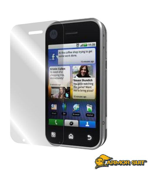[2 Pack] Motorola Back Flip Screen Protector