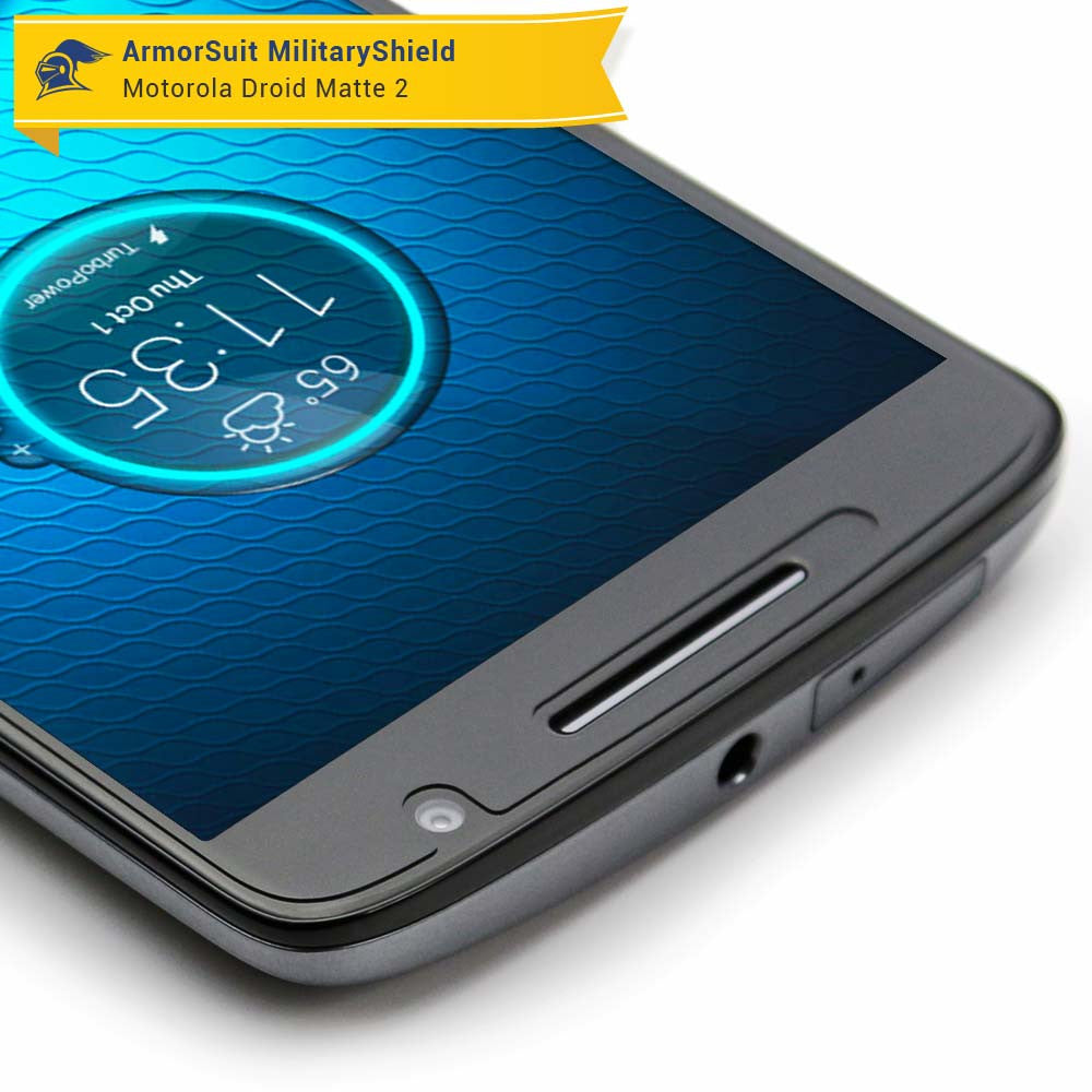 [2 Pack] Motorola Droid Maxx 2 Screen Protector (Case Friendly)