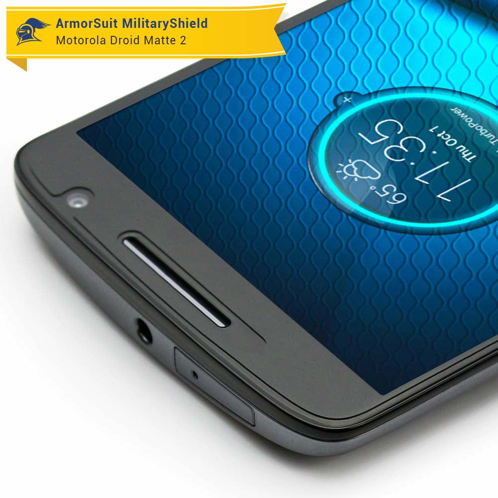 [2 Pack] Motorola Droid Maxx 2 Screen Protector (Case Friendly)
