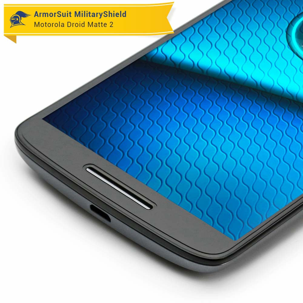 [2 Pack] Motorola Droid Maxx 2 Screen Protector (Case Friendly)