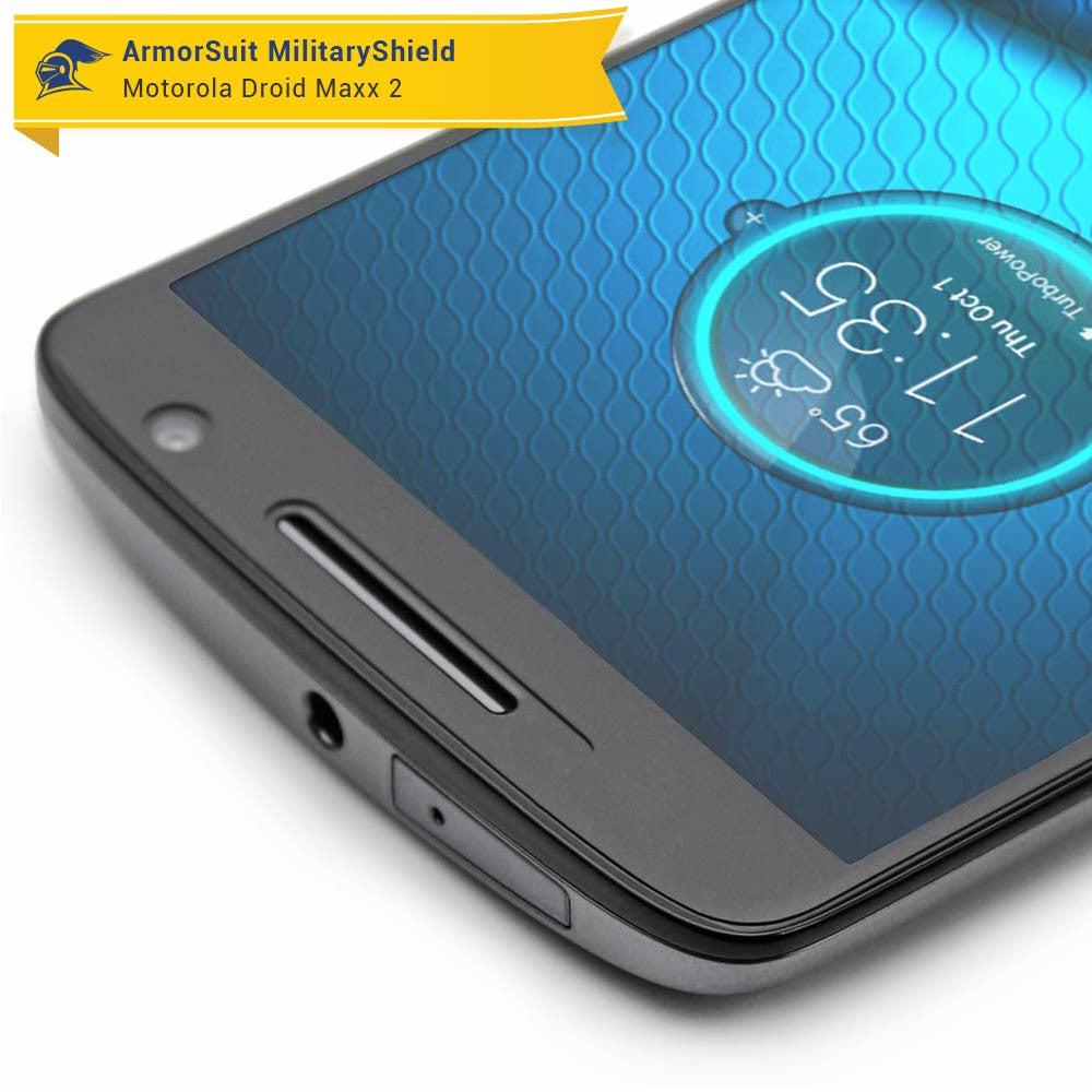 [2 Pack] Motorola Droid Maxx 2 Anti-Glare (Matte) Screen Protector