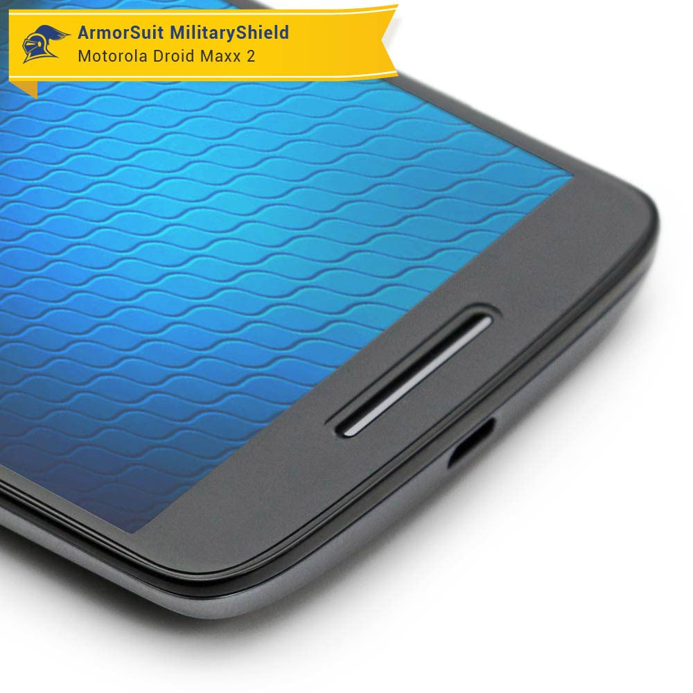 [2 Pack] Motorola Droid Maxx 2 Anti-Glare (Matte) Screen Protector