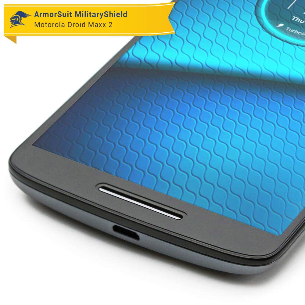 [2 Pack] Motorola Droid Maxx 2 Anti-Glare (Matte) Screen Protector