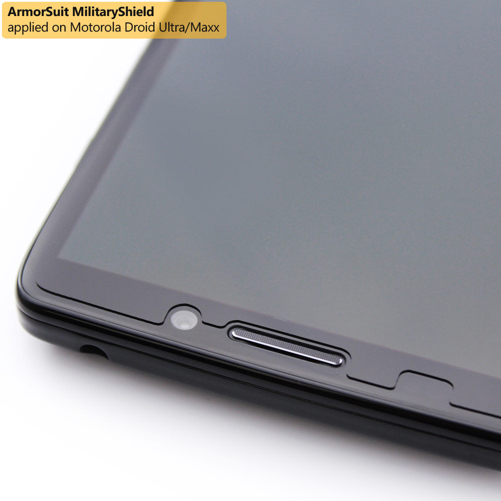 [2 Pack] Motorola Droid Maxx Screen Protector (Case Friendly)
