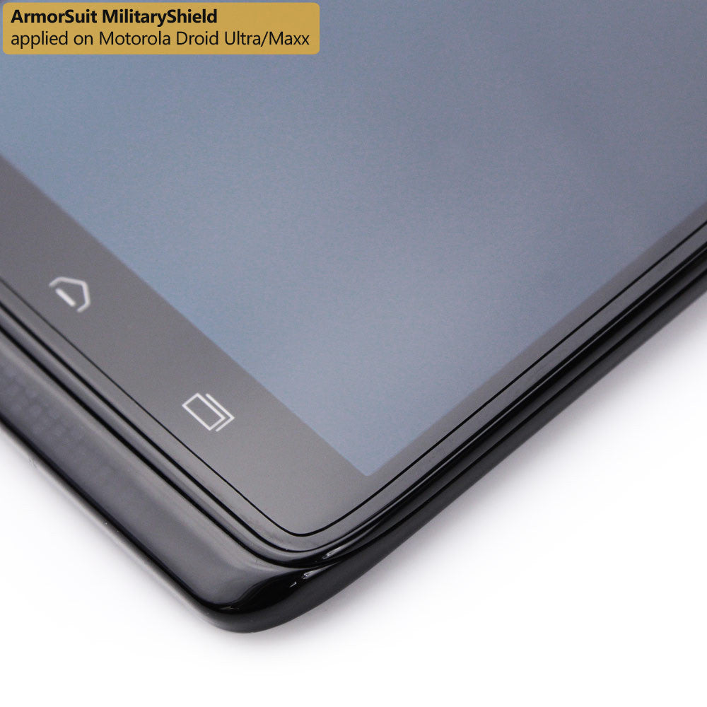 [2 Pack] Motorola Droid Maxx Screen Protector (Case Friendly)