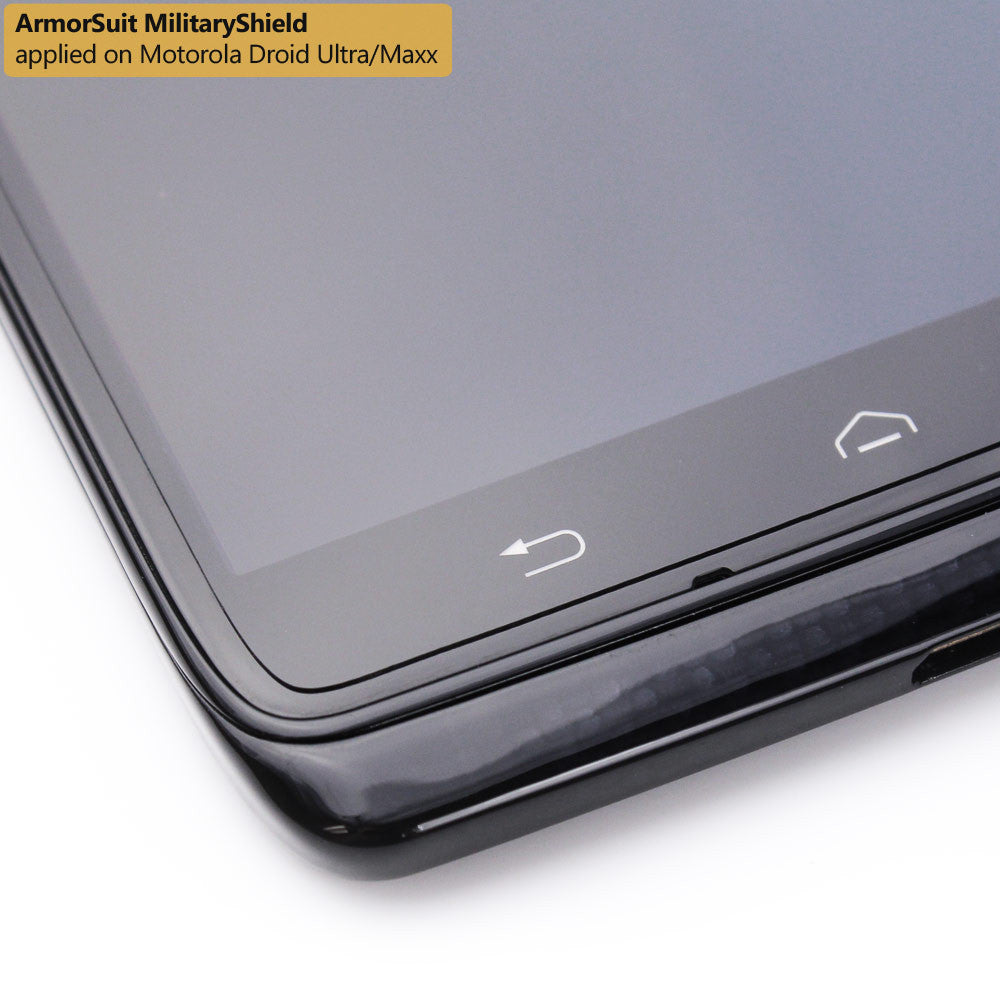 [2 Pack] Motorola Droid Maxx Screen Protector (Case Friendly)
