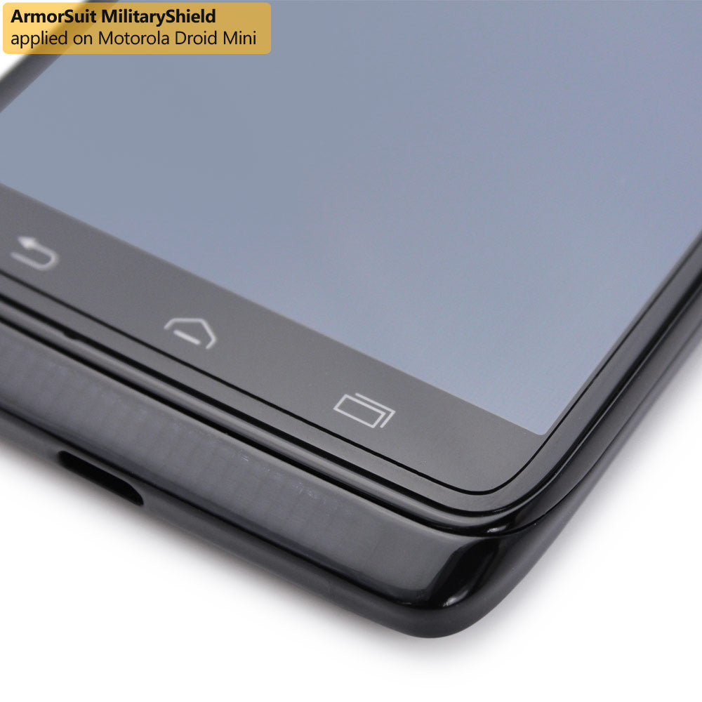[2 Pack] Motorola Droid Mini Screen Protector (Case Friendly)