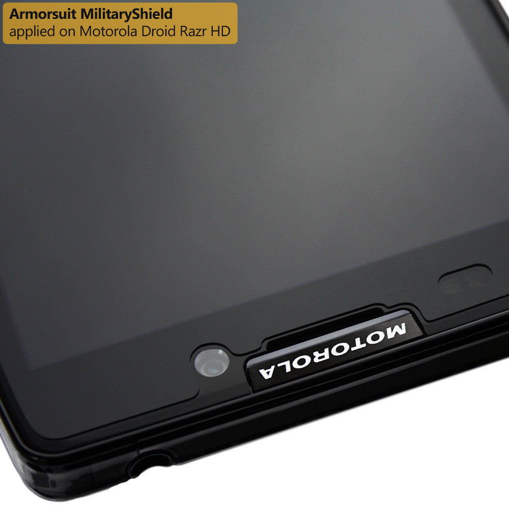 [2 Pack] Motorola Droid Razr HD Screen Protector