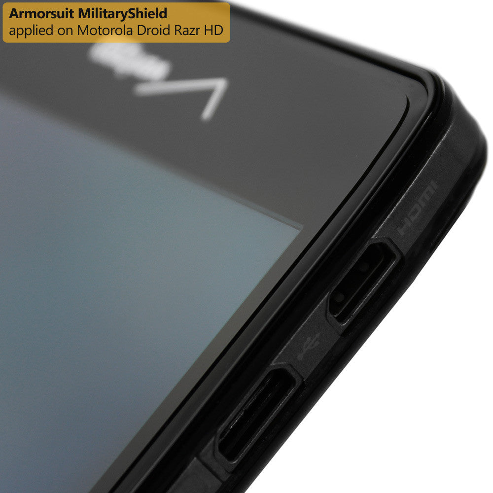 [2 Pack] Motorola Droid Razr HD Screen Protector