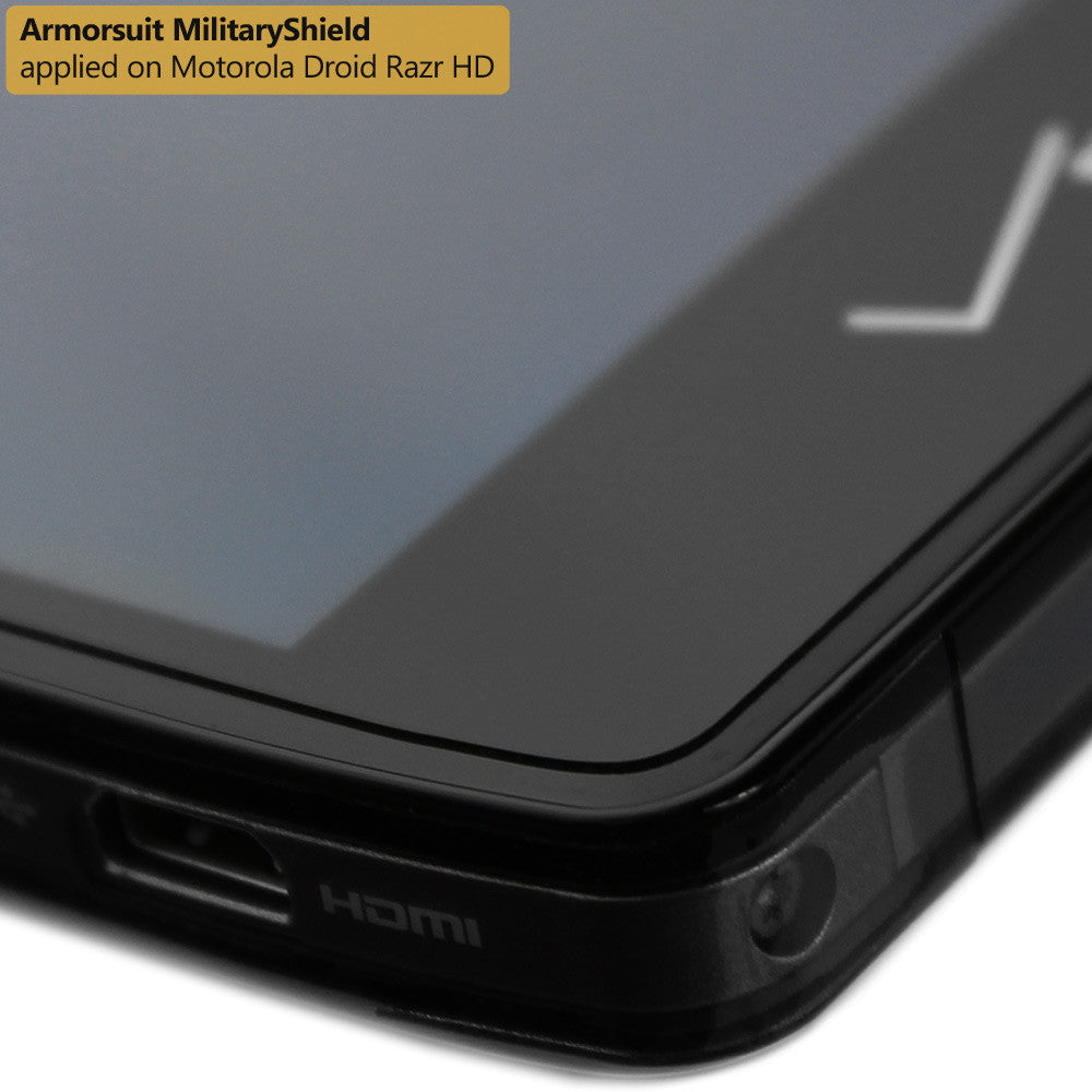 [2 Pack] Motorola Droid Razr HD Screen Protector