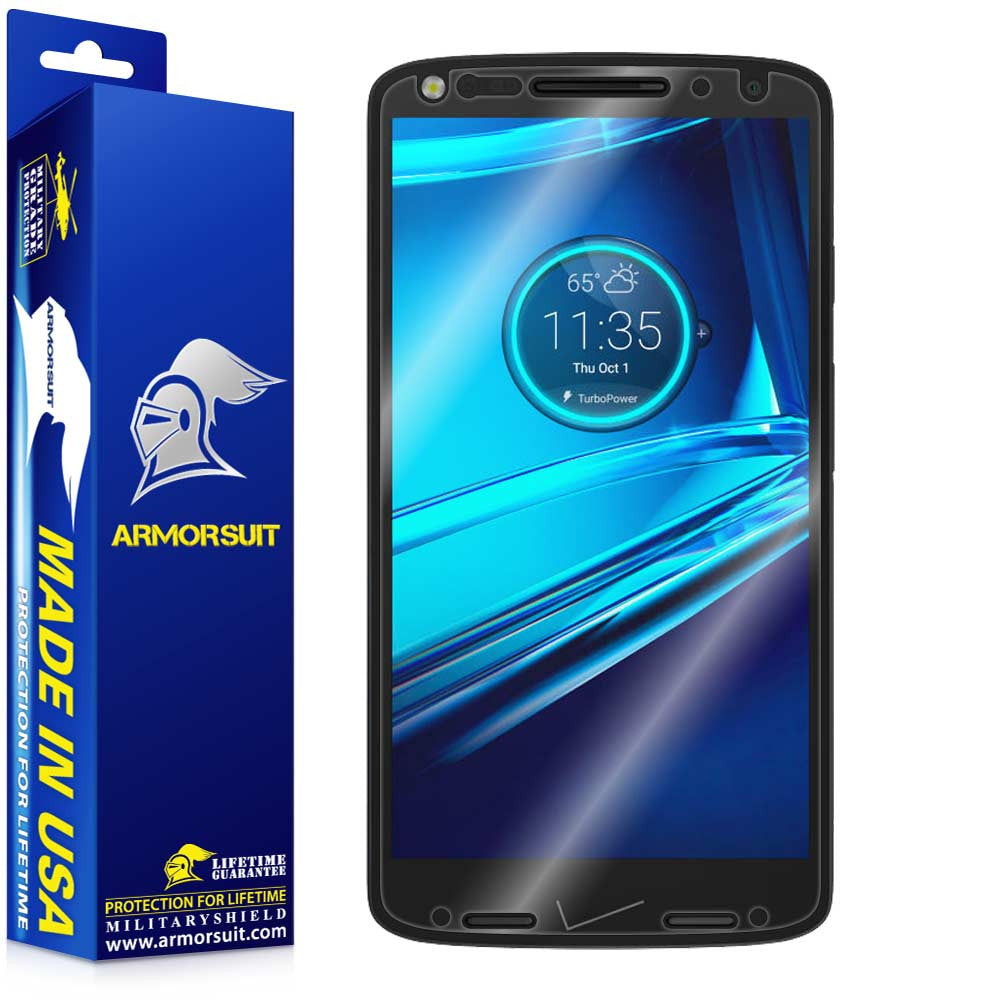 [2 Pack] Motorola Droid Turbo 2 Screen Protector (Case-Friendly)
