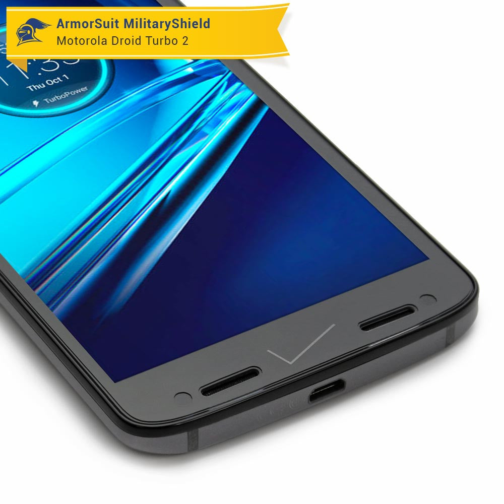 [2 Pack] Motorola Droid Turbo 2 Screen Protector