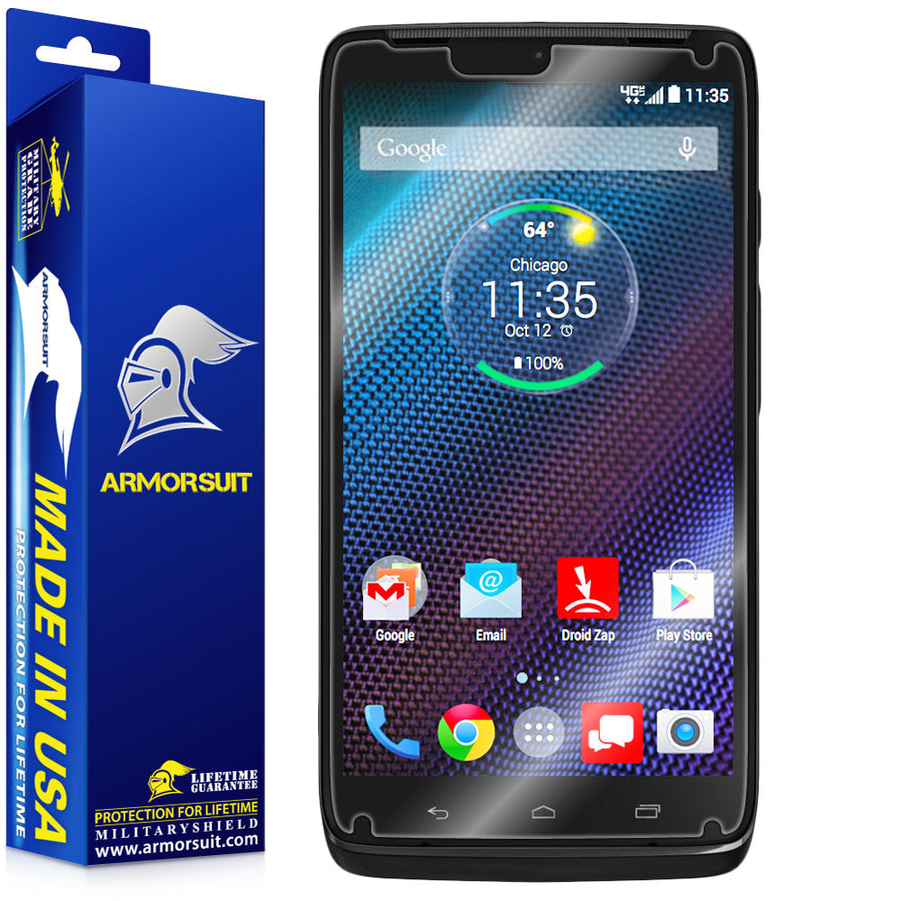 [2 Pack] Motorola Droid Turbo Screen Protector (Case-Friendly)