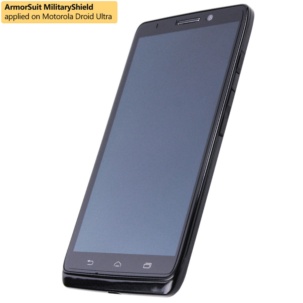 [2 Pack] Motorola Droid Ultra Screen Protector (Case Friendly)