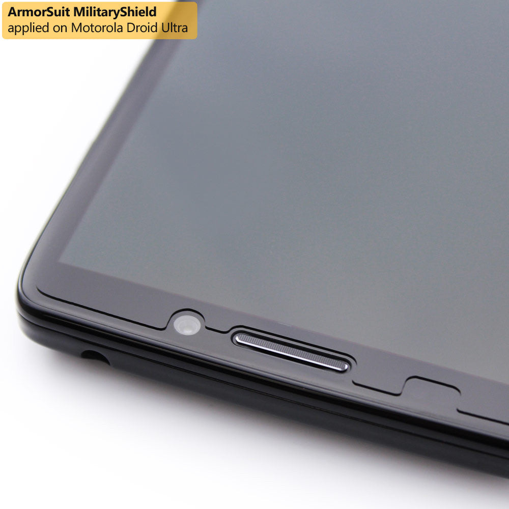 [2 Pack] Motorola Droid Ultra Screen Protector (Case Friendly)